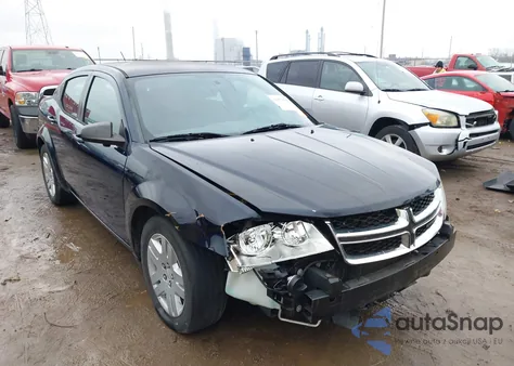 2014 Dodge Avenger Se z USA, uszkodzony, nr VIN 1C3CDZAG6EN118392